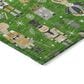 Dalyn Rug Company Wonderland WN35 Green 3" x 5" Area Rug, , large
