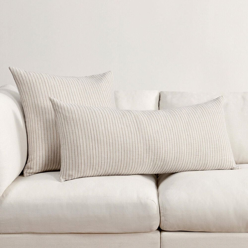 Classic Home VC Casa 22" x 22" Throw Pillow in Natural, , large