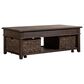 Belle Furnishings Mill Creek Lift Top Cocktail Table in Peppercorn, , large