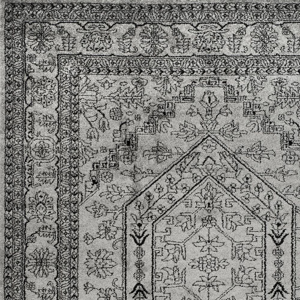 Safavieh Adirondack ADR108A-3 3&#39; x 5&#39; Silver/Black Area Rug, , large