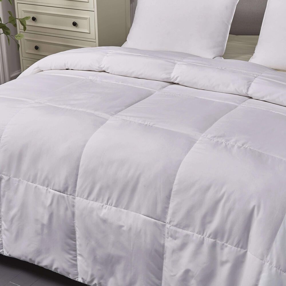 Blue Ridge Home Fashions Twin Down Blend Comforter in White, , large