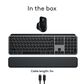Logitech MX Keys S Keyboard and Mouse with Palm Rest Combo for MAC in Space Grey, , large