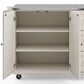 Homestyles Dolly Madison Kitchen Cart in Off-White, , large