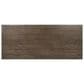 Classic Home Duncan 90" Dining Table in Suede Brown and Carbon Black - Table Only, , large