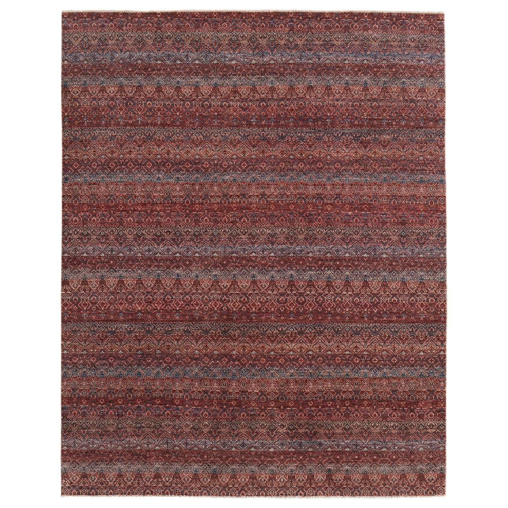 Feizy Rugs Dakota 5"6" x 8"6" Red and Multicolor Area Rug, , large