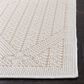 Safavieh Bermuda 2" x 10" Cream and Beige Indoor/Outdoor Performance Runner, , large