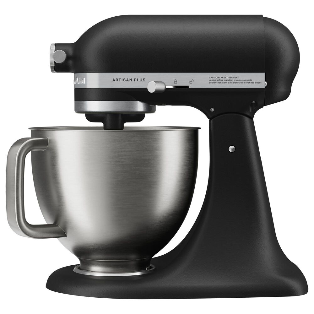 KitchenAid Artisan Plus 5-Quart Stand Mixer in Black Matte, , large