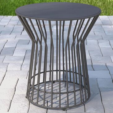 DHP Roberta Outdoor Side Table in Charcoal, , large