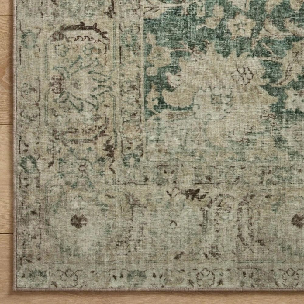 Magnolia Home Sinclair 7&#39;6&quot; x 9&#39;6&quot; Jade and Sand Area Rug, , large