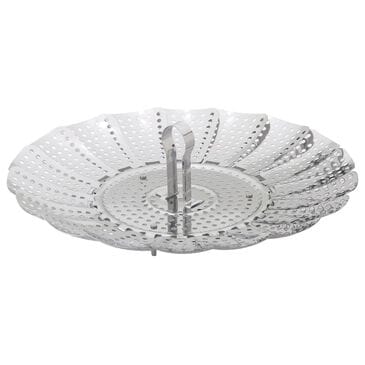 HIC Kitchen Collapsible Vegetable Steamer in Silver, , large