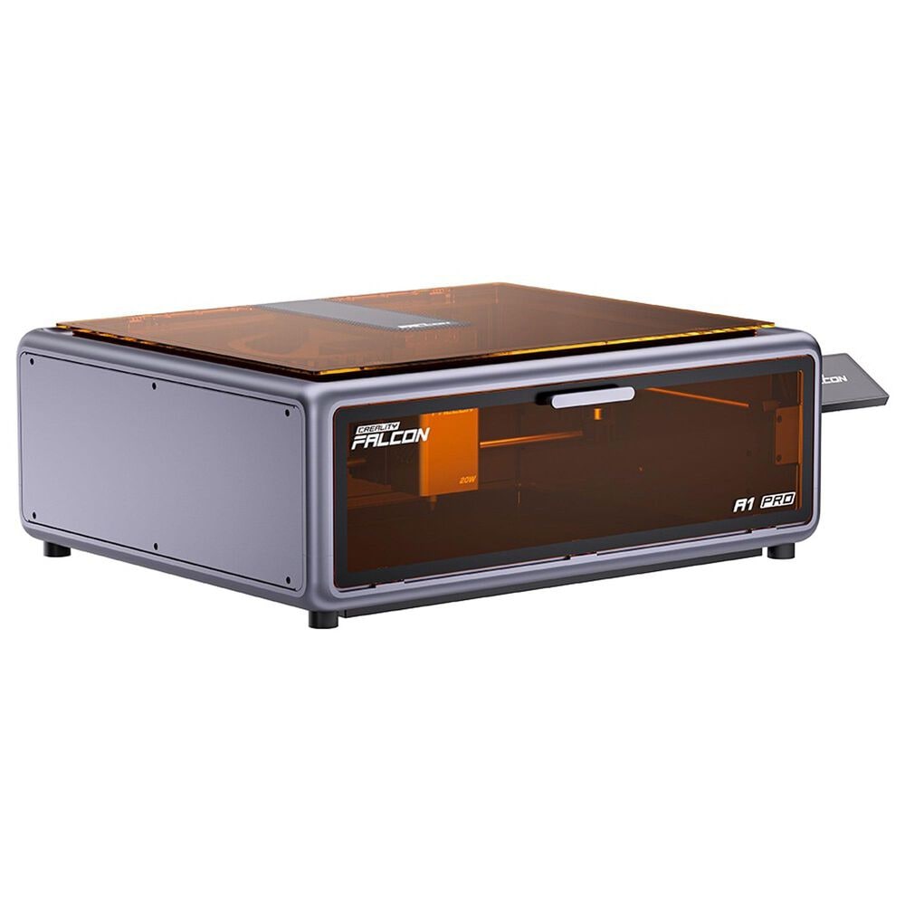 Creality 3D Technology Falcon A1 Pro 20W Laser Engraver and Cutter in Black, , large
