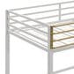 Furniture of America Haven Twin Loft Bed in Gray and Gold, , large