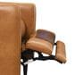 Furniture of America Psyche Push Back Recliner in Brown, , large