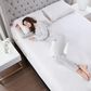 Hampton Park Memory Foam Memory Foam Knee Pillow in White, , large