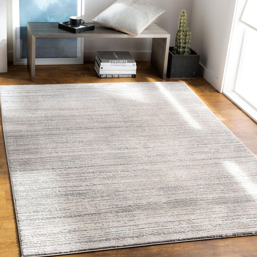 Surya Tibetan 9&#39;3&quot; x 12&#39;3&quot; Tan, Medium Gray, Charcoal and Ivory Area Rug, , large