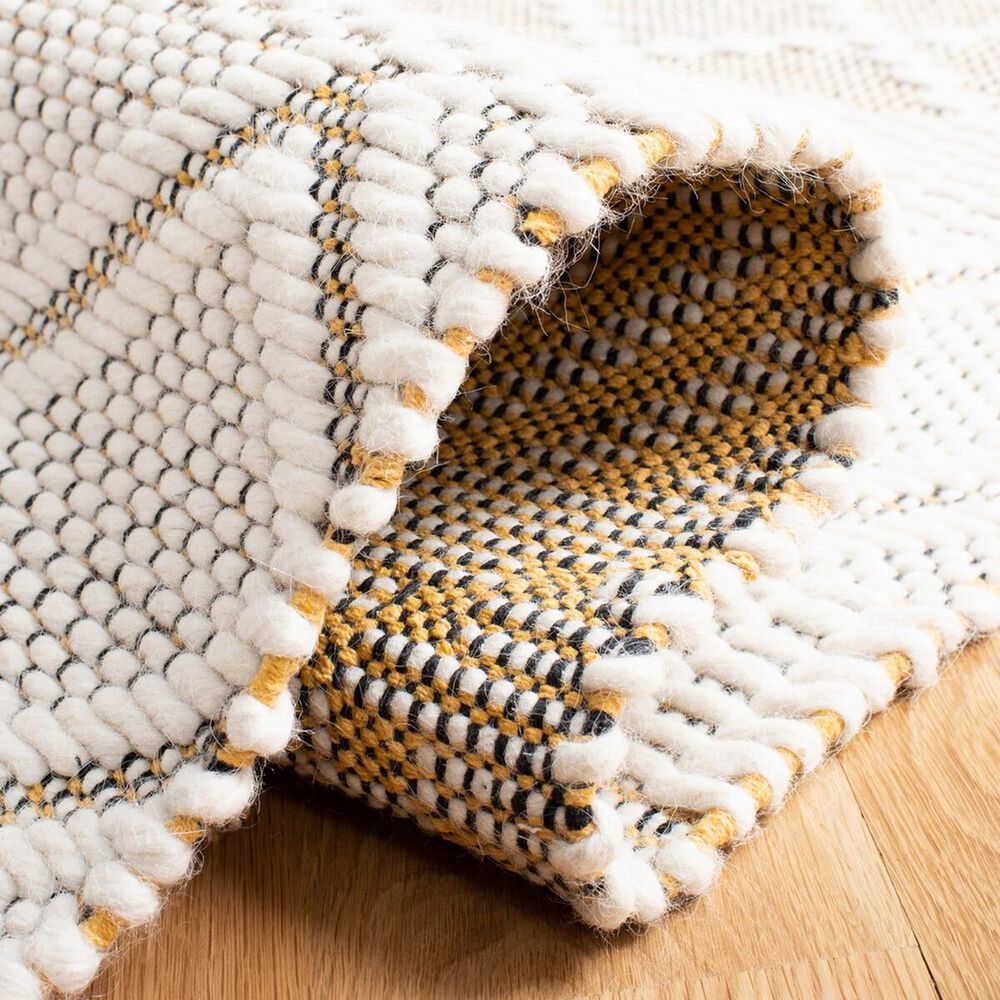 Safavieh Natura NAT854C 8&#39; x 10&#39; Ivory and Yellow Area Rug, , large