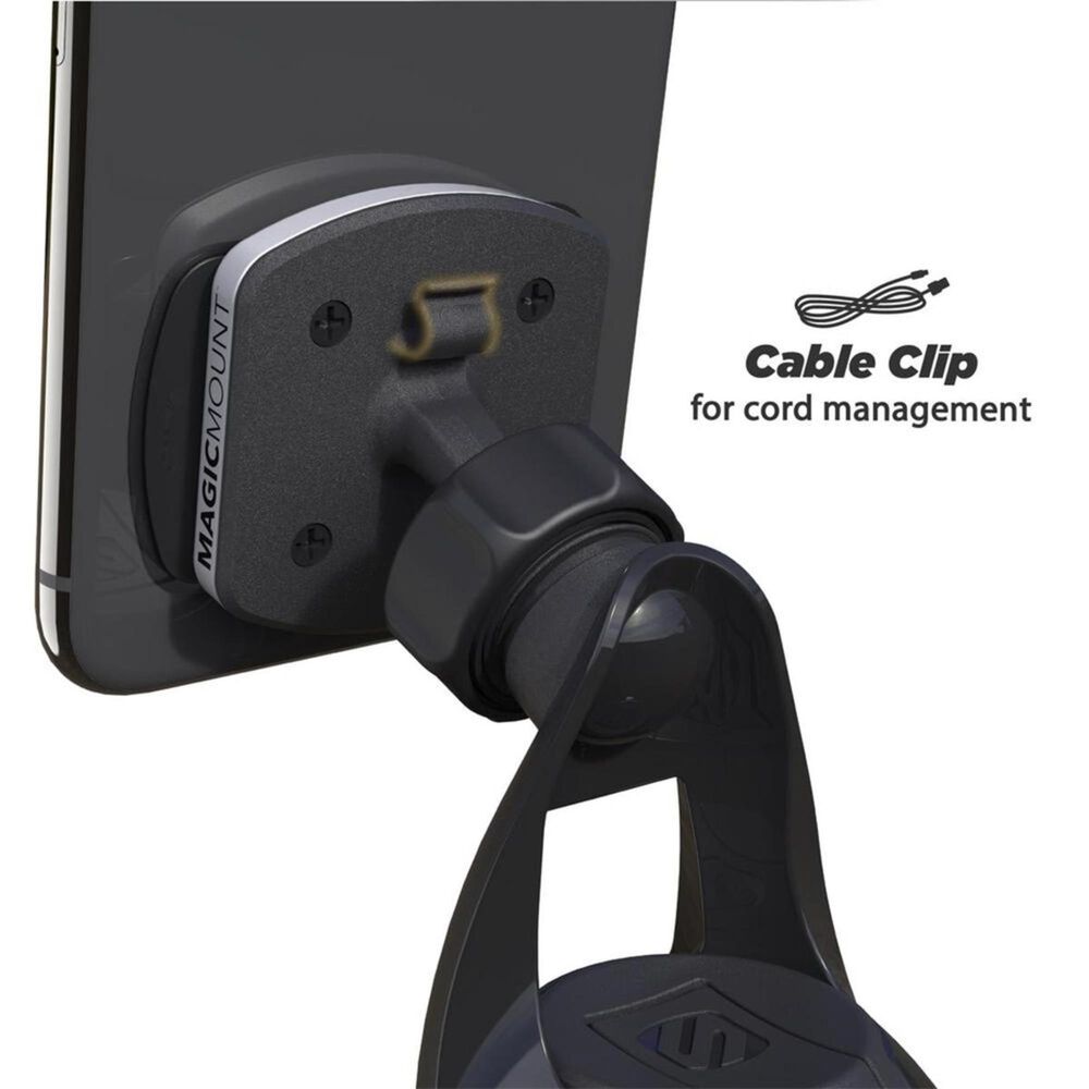 Scosche MagicMount Pro Window and Dash Magnetic Mount in Black, , large