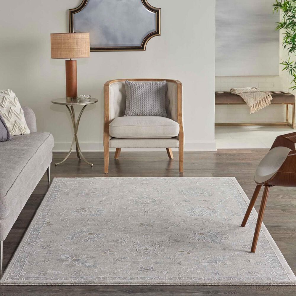 Nourison Infinite 9&#39;3&quot; x 12&#39;7&quot; Light Grey Area Rug, , large