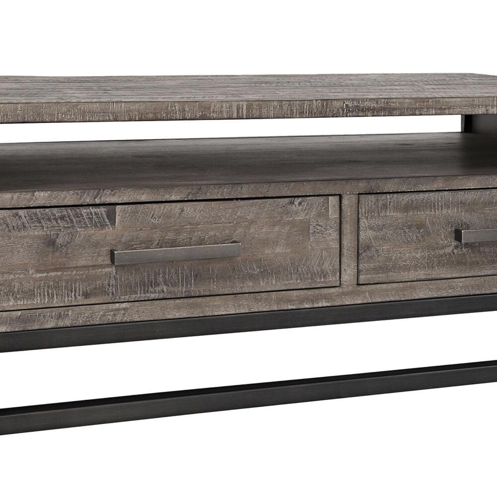 Waltham East Hampton Cocktail Table in Distressed Grey, , large