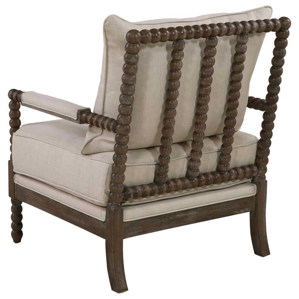 Hearth and Haven Accent Armchair in Beige, , large