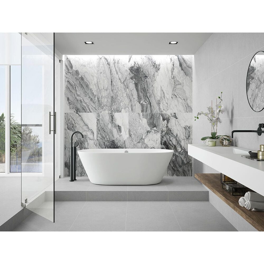 MS International Kaya Onda Gray 12&quot; x 24&quot; Matte Porcelain Tile, , large