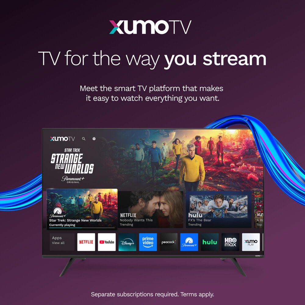 Element 98" 4K UHD HDR Xumo - Smart TV with 3.1.2 Channel Soundbar Systemin Black, , large