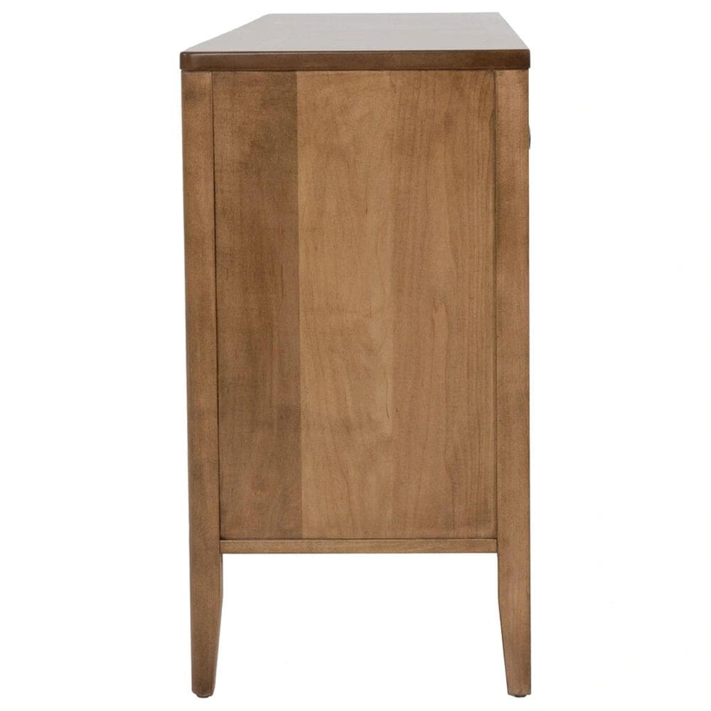 Archbold Furniture Warren 3-Piece Queen Platform Bedroom Set in Harvest, , large