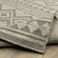 Oriental Weavers Tortuga TR03A 1"10" x 7"6" Beige and Black Runner, , large