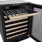 Marvel 5.3 Cu. Ft. Built-In Single Zone Wine Refrigerator with Wine Cradle in Stainless Steel, , large