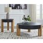 Ashley Breenmore Occasional Table Set in Black and Natural (Set of 2), , large
