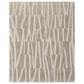 Feizy Peconic 10" x 14" Linen Area Rug, , large