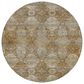 Dalyn Rug Company Aristo AR8 Terracotta 8" Round Area Rug, , large