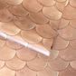 Tempaper Brass Belly 396" x 20.5" Peel and Stick Wallpaper in Blush, , large