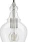 Hunter Maple Park 5-Light Linear Cluster in Brushed Nickel, , large