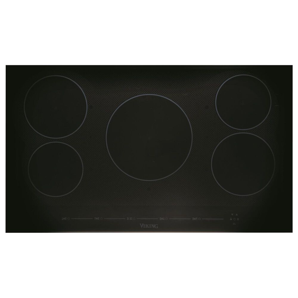 Viking Range 36" Induction Cooktop in Black, , large
