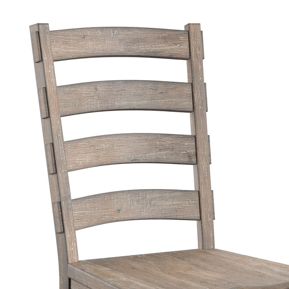 Emerald Home Furnishings Interlude Side Chair with Ladder Back in Sandstone Buff &#40;Set of 2&#41;, , large