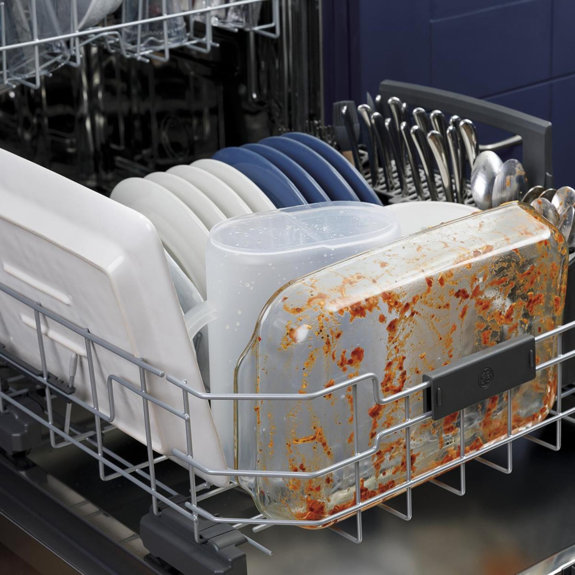 ge slate dishwasher with 3rd rack