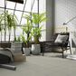 Emser Savvy Oat 1" x 1" Round on 11" x 12" Glazed Porcelain Mosaic Sheet, , large
