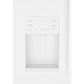 GE Appliances 25.6 Cu. Ft. Capacity 3-Door French Door Refrigerator in White, , large