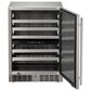 Marvel 5.1 Cu. Ft. Dual-Zone Wine Refrigerator in Stainless Steel, , large