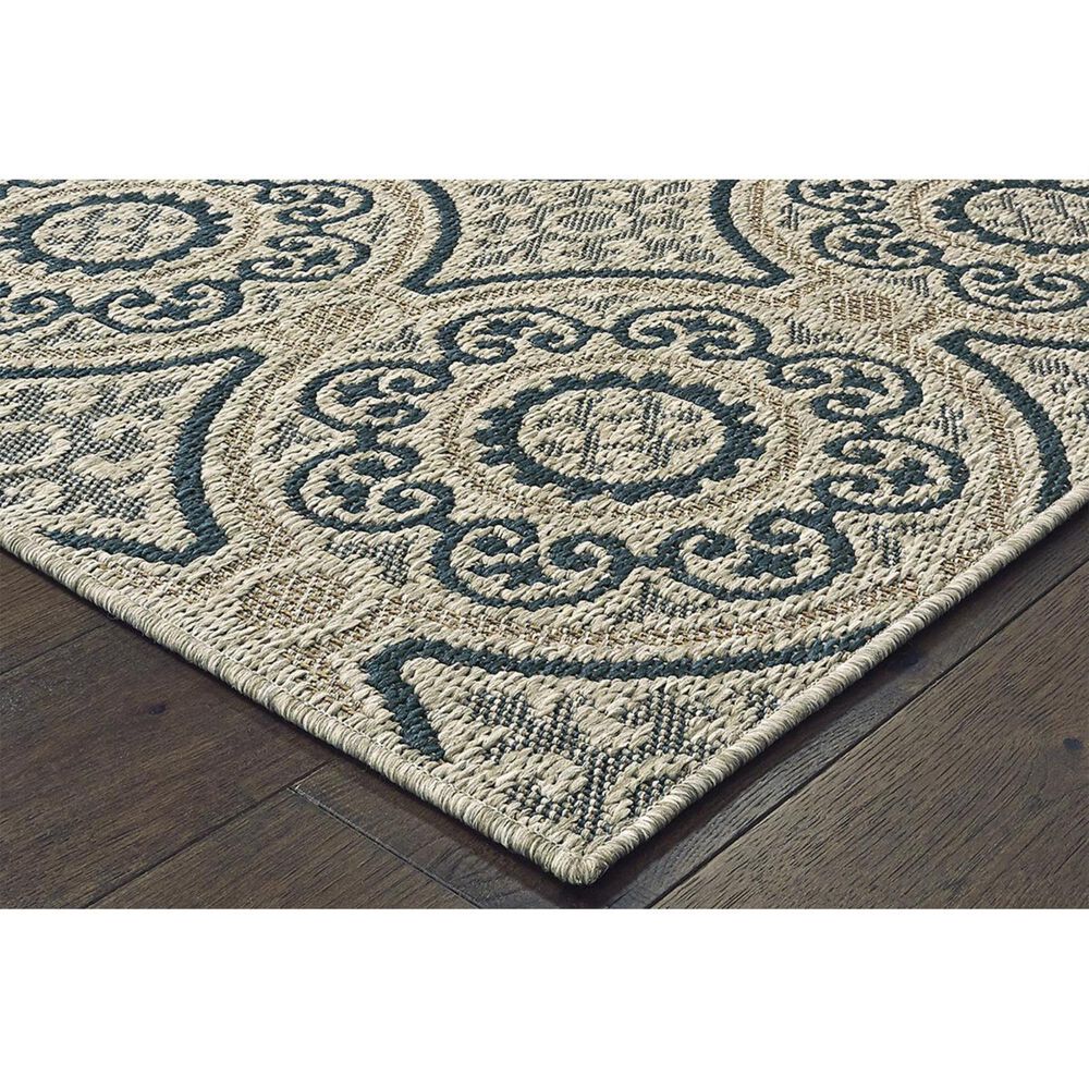 Oriental Weavers Latitude 609X 5'3" x 7'3" Grey Area Rug NFM