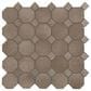 Dal-Tile Relicca Antique 12" x 12" Octagon Dot Ceramic Mosaic Sheet, , large