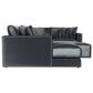Hartsfield Remington 5-Piece Stationary Right Facing Chaise Sectional in Slate, , large