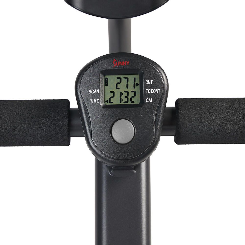 Sunny Health &amp; Fitness Smart Adjustable Rower in Black, , large