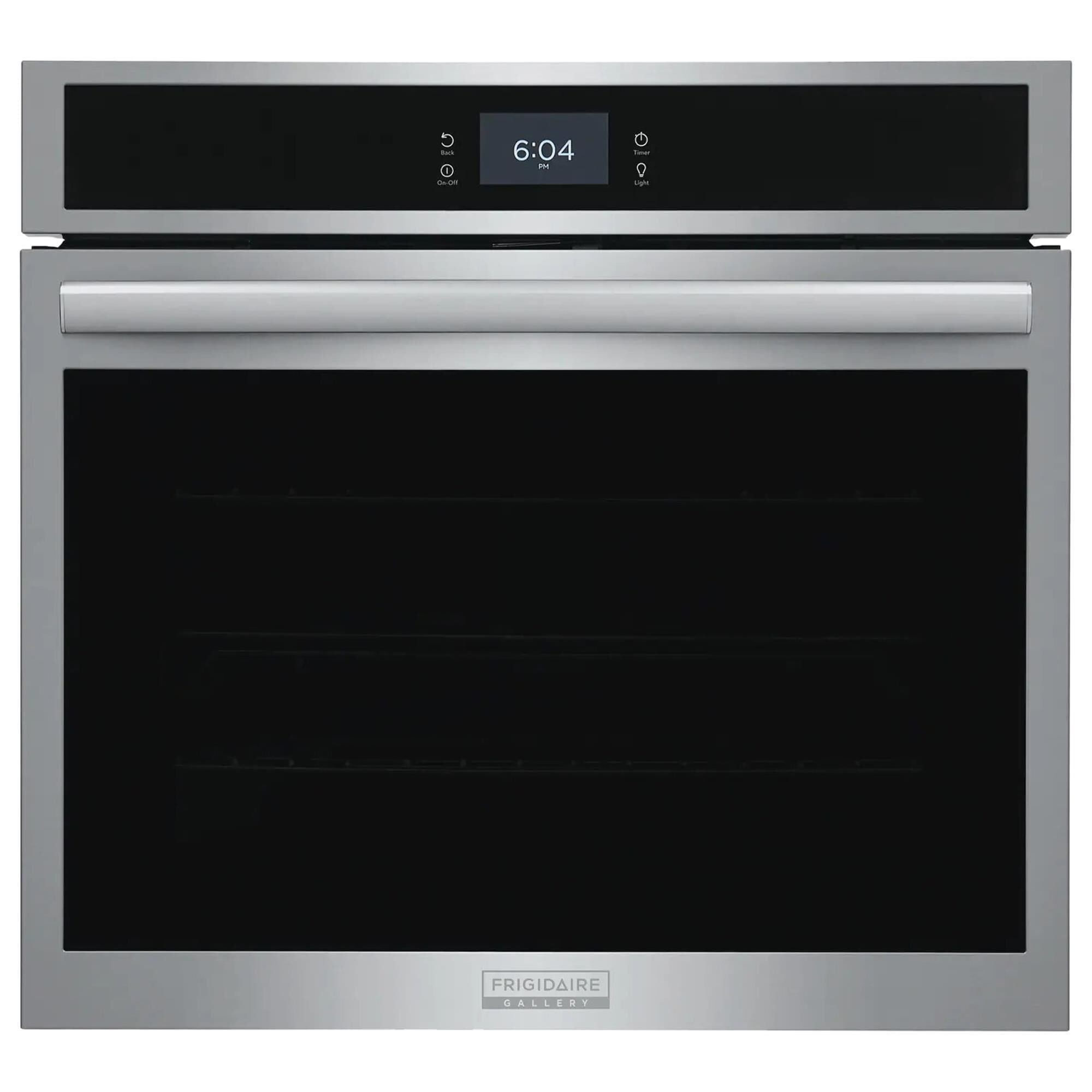 Induction cooktop sales over wall oven