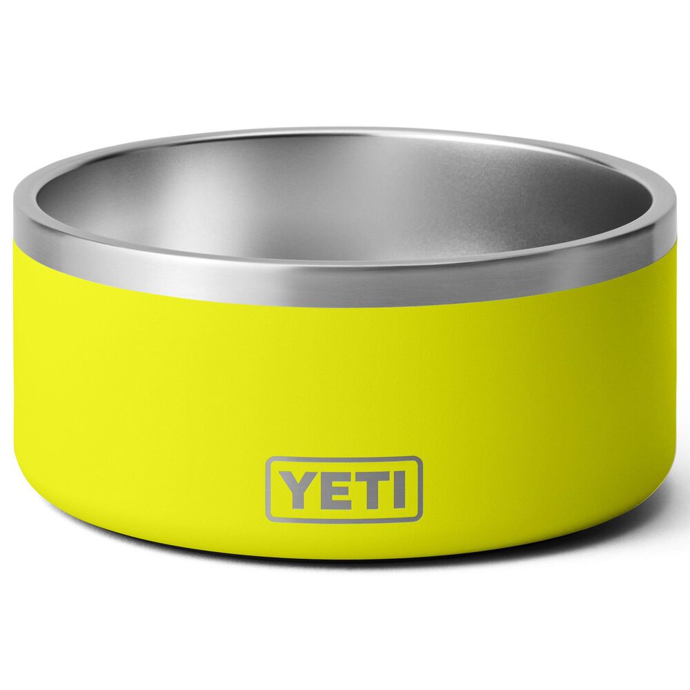 YETI Boomer 8-Cup Dog Bowl in Firefly Yellow, , large
