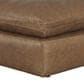 Ashley Emilia Oversized Accent Ottoman in Caramel, , large