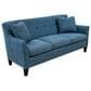 Fulton Home Kendrick Stationary Sofa in Denim and Espresso, , large