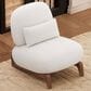 Morden Fort Cloud Boucle Armless Chair in White (Set of 2), , large