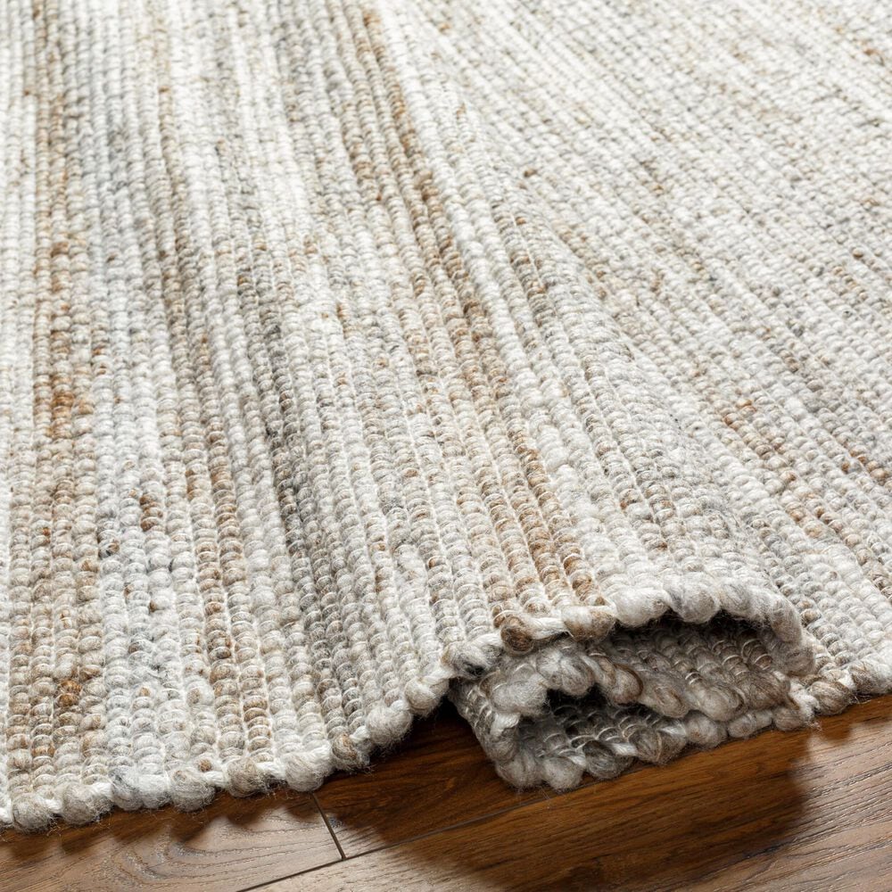 Surya Florentina Off-White, Charcoal and Light Slate 10&#39; x 14&#39; Area Rug, , large
